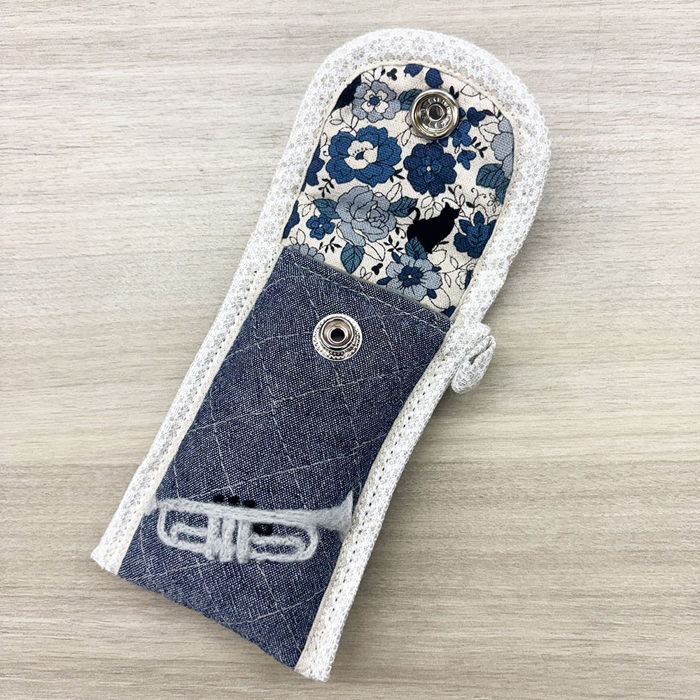 マウスピースポーチ トランペット用 ネイビー ネイビー Wind Forest