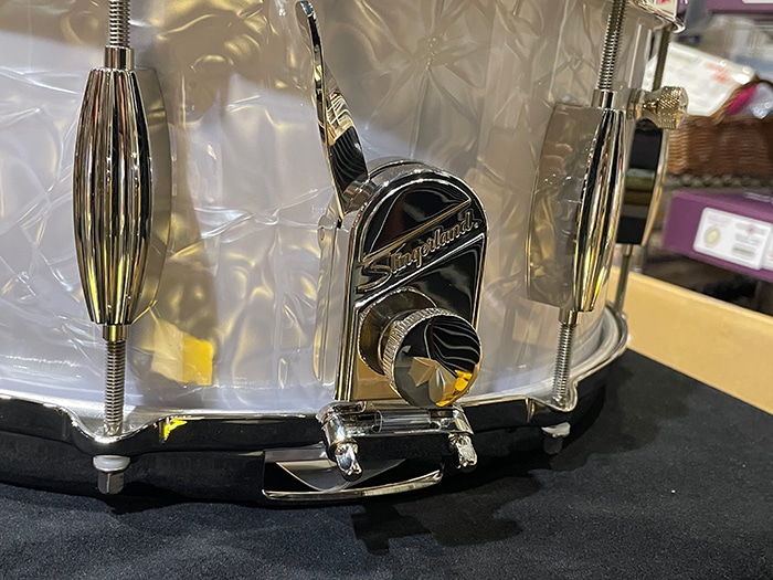 SLFP6514SSK016 / Radio King Artist Snare Drum White Marine Pearl 14×6.5