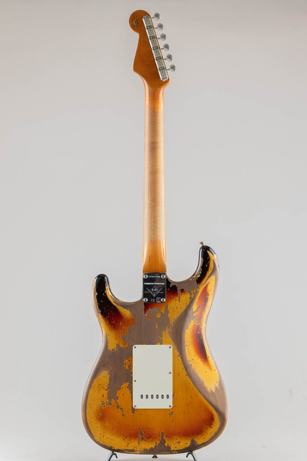 Limited Edition Roasted '61 Stratocaster Super Heavy Relic Aged 3-Color Sunburst 2023