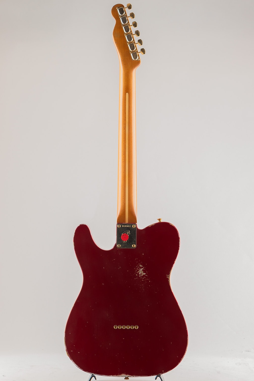 MBS Custom Humbacker Esquire Journeyman Relic/Firemist Red by Jason Smith