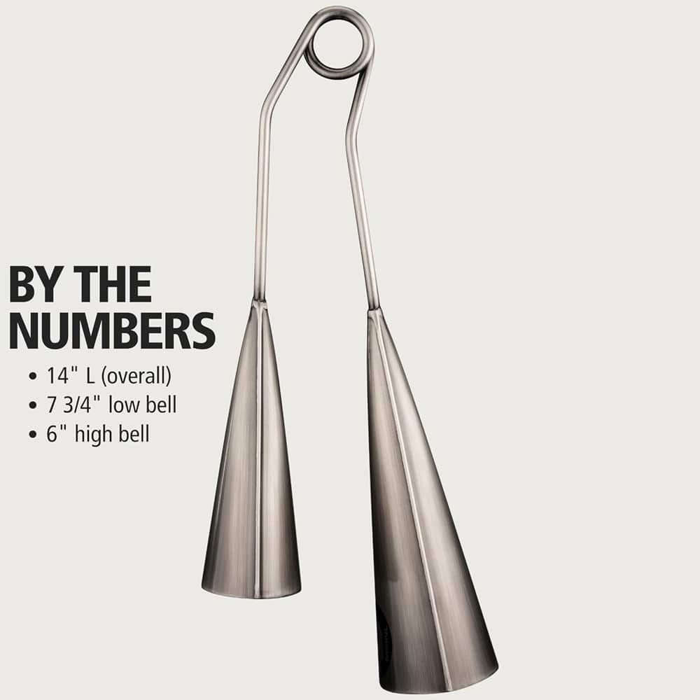 MEINL Percussion マイネル アゴゴ Modern Style A-GO-GO Steel Finish Model Large STBAG2 【国内正規品】