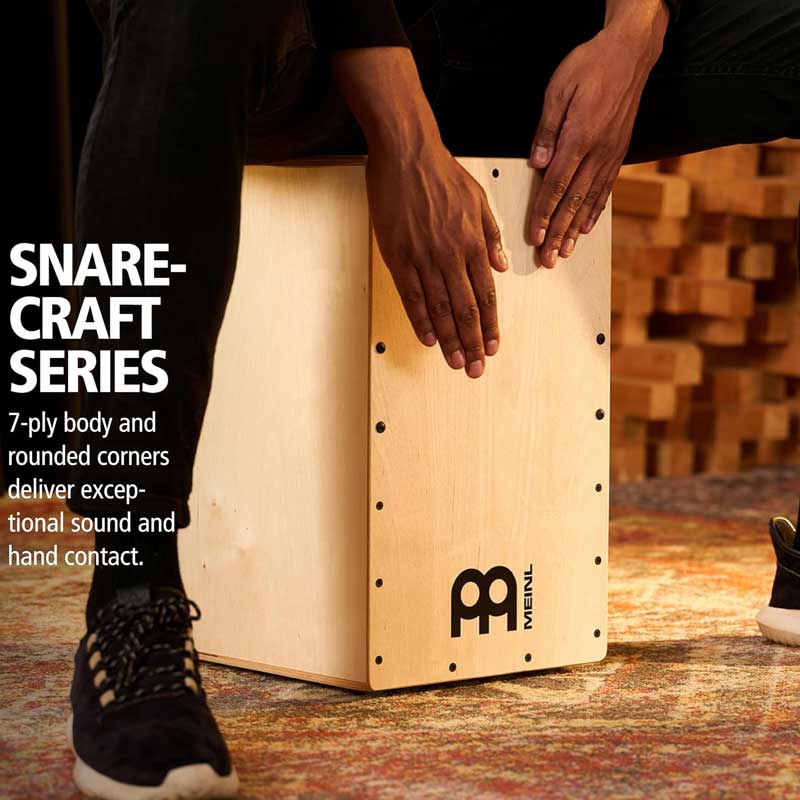 MEINL Percussion マイネル カホン Snare Craft Cajon SC100B 【国内正規品】