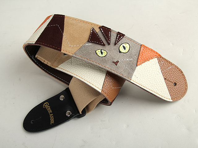 CHERIE ANNE L-Slide Strap パッチワーク キジトラねこ パッチワーク キジトラねこ 梅田店