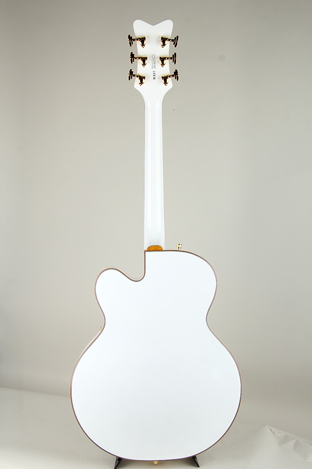 Synchromatic Falcon Hollow Body Single-Cut with Bigsby Ebony Snowcrest White【S/N CYGC25060197】