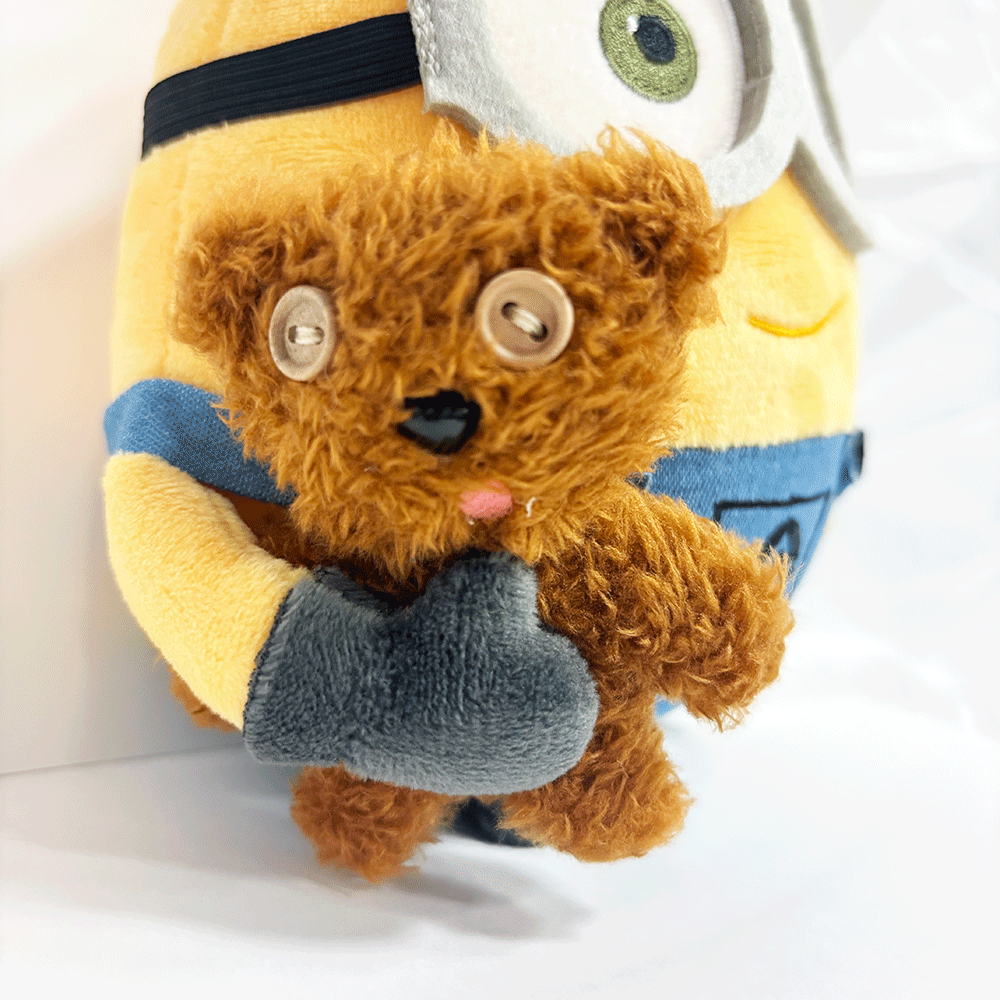 ミニオンぬいぐるみマウスピースポーチ