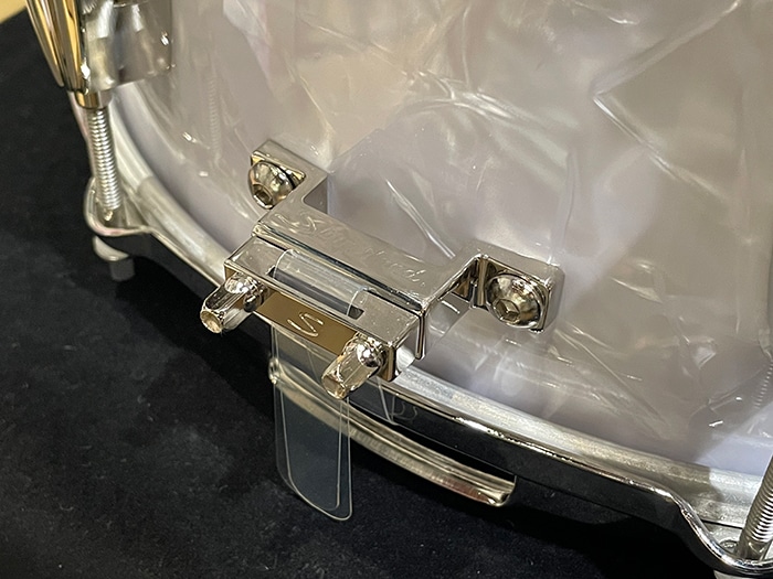 SLFP6514SSK016 / Radio King Artist Snare Drum White Marine Pearl 14×6.5