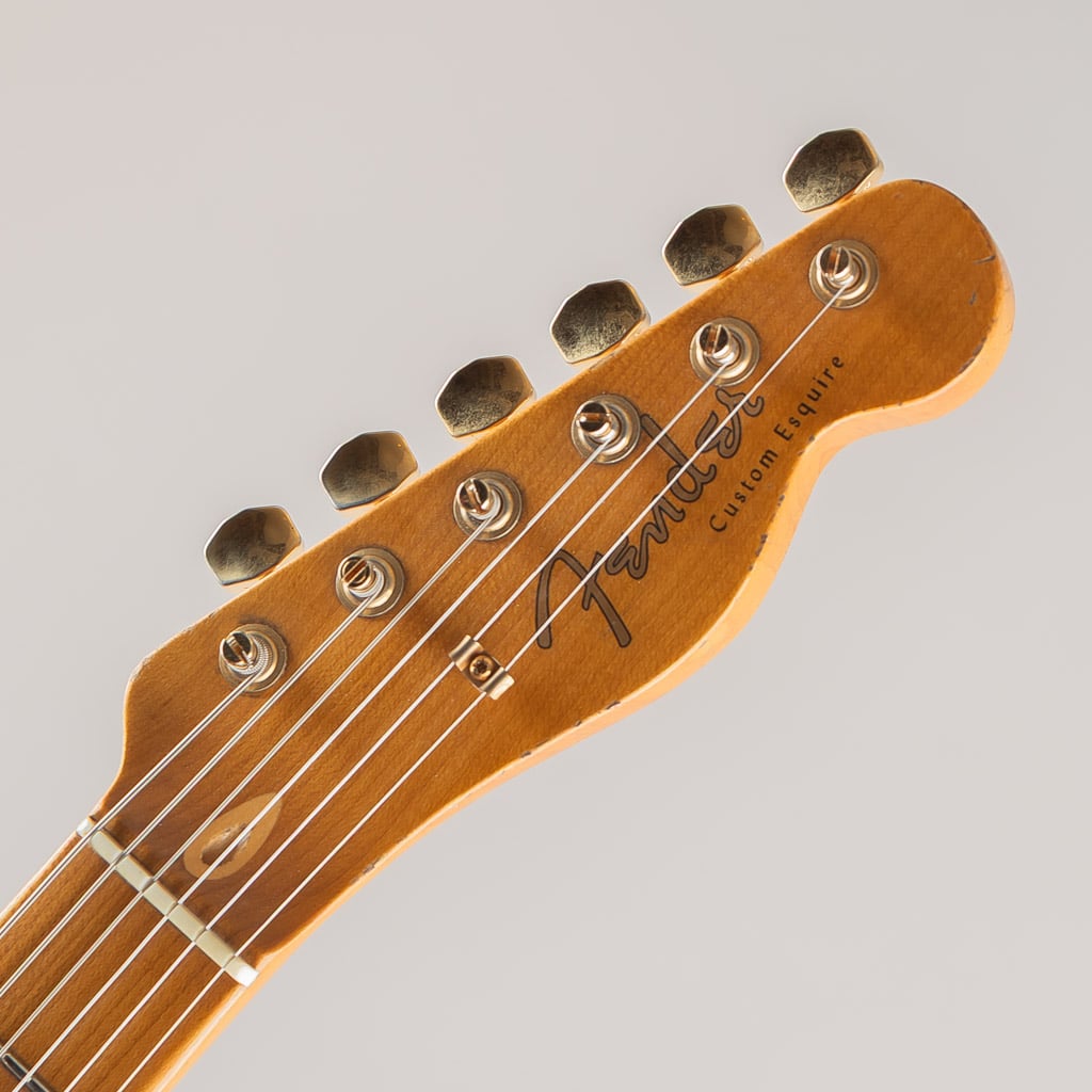 MBS Custom Humbacker Esquire Journeyman Relic/Firemist Red by Jason Smith