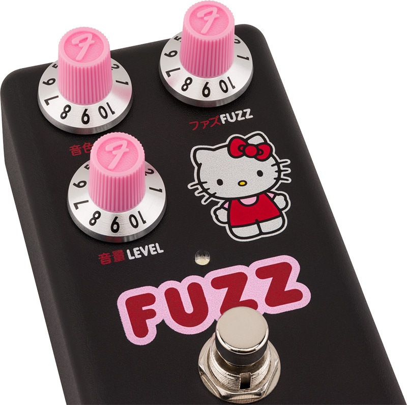 HELLO KITTY Black Fuzz Pedal