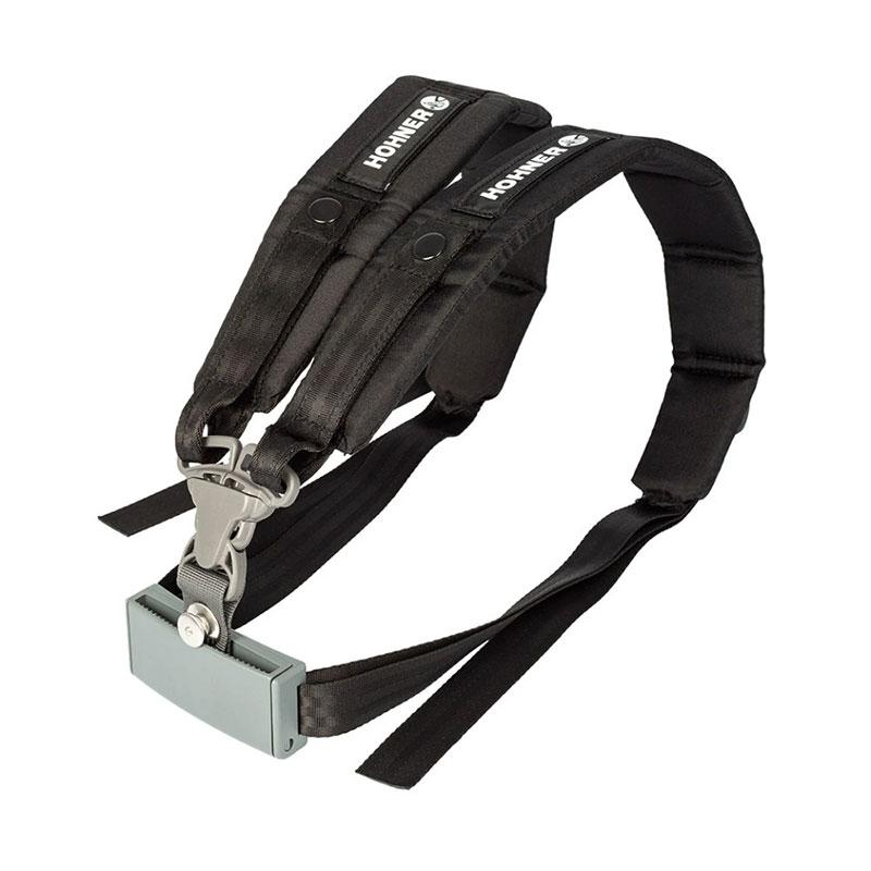 HOHNER ハンディ アコーディオン XS ダークブルー & オレンジ ボタンキー 21ボタン ホーナー オリジナルクロスプレゼント 【取り寄せ商品】