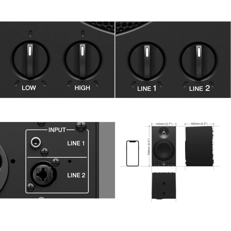 YAMAHA パワードスタジオモニター MSP3A (ペア)