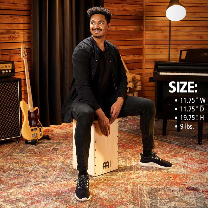 MEINL Percussion マイネル カホン Snare Craft Cajon SC100B 【国内正規品】