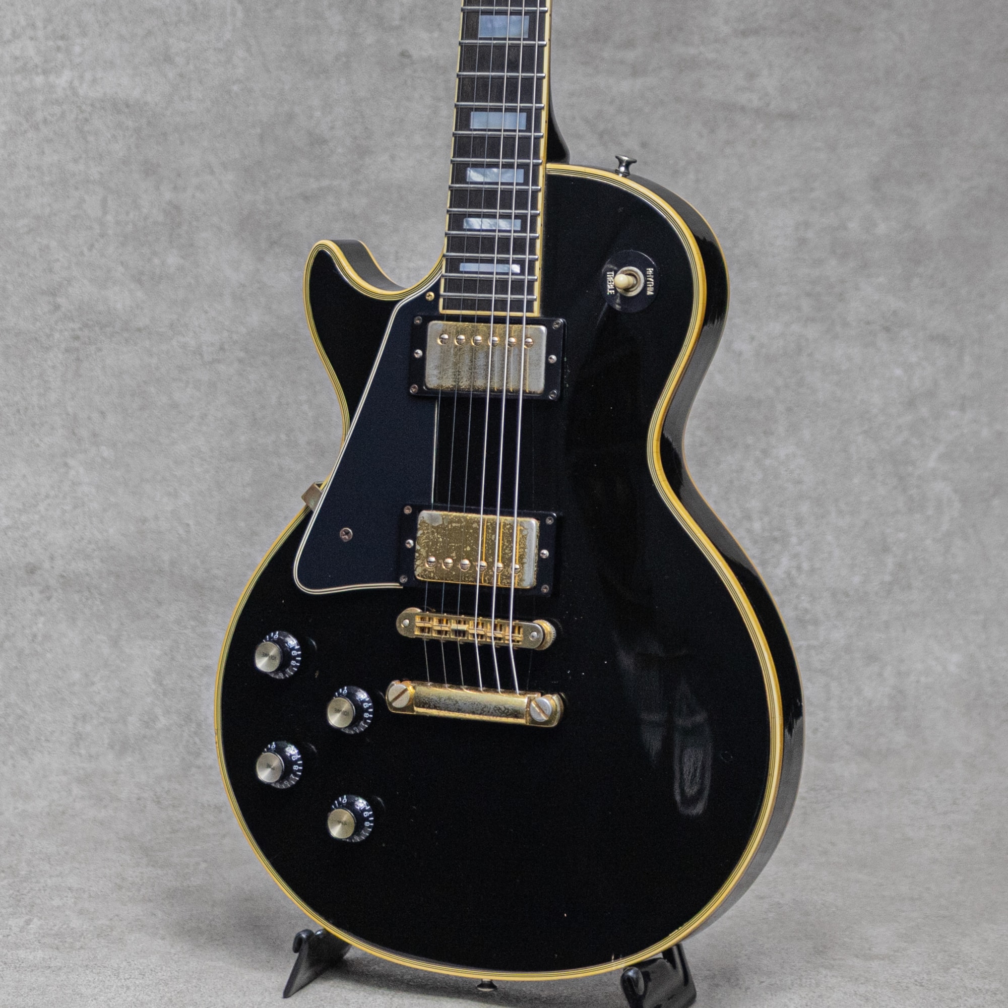 Les Paul Custom Ebony Left Hand / 1976