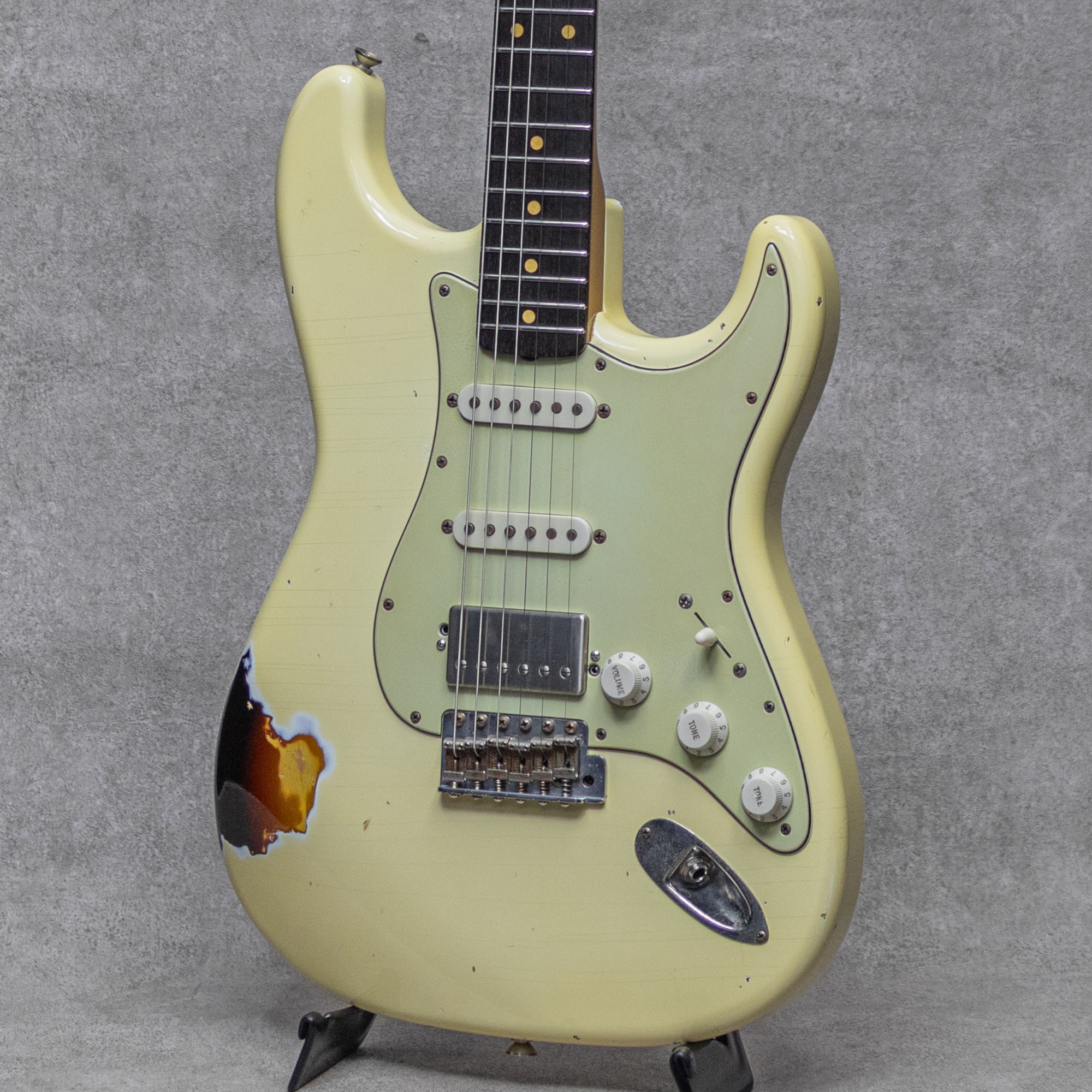 60's ST type Olympic White on 3Tone Sunburst / 2019