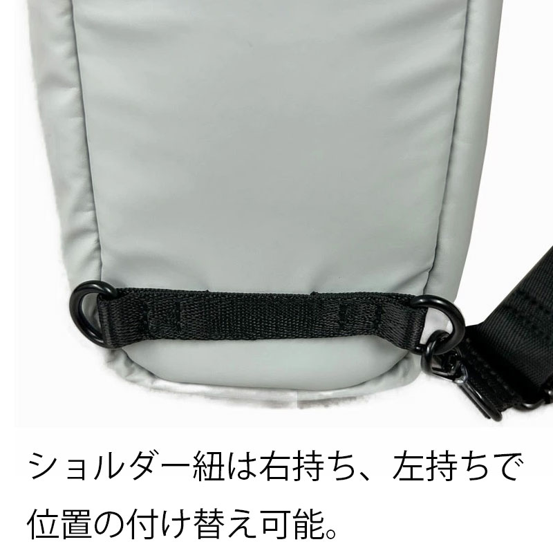 anello × Pearl Flute アネロ コラボレーション ワンショルダーバッグ ANL-FLOS1 GLY ライトグレー