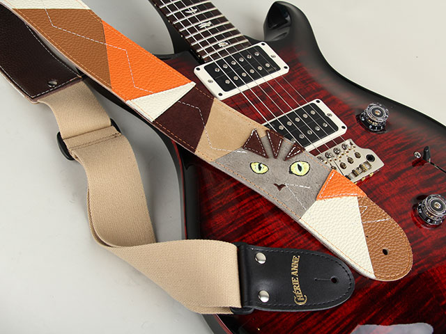 CHERIE ANNE L-Slide Strap パッチワーク キジトラねこ パッチワーク キジトラねこ 梅田店