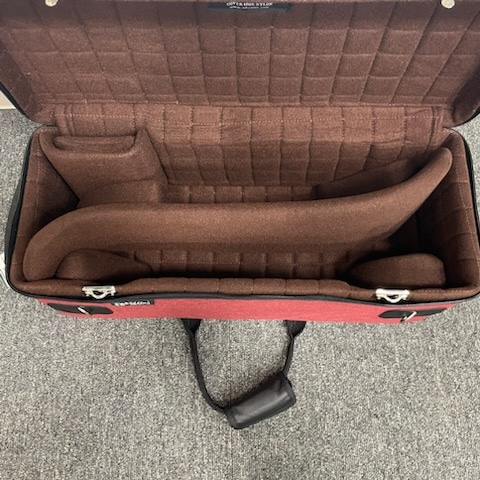 MB TPケース ダブル【カチオンレッド×ベージュ×レッドエッジ】