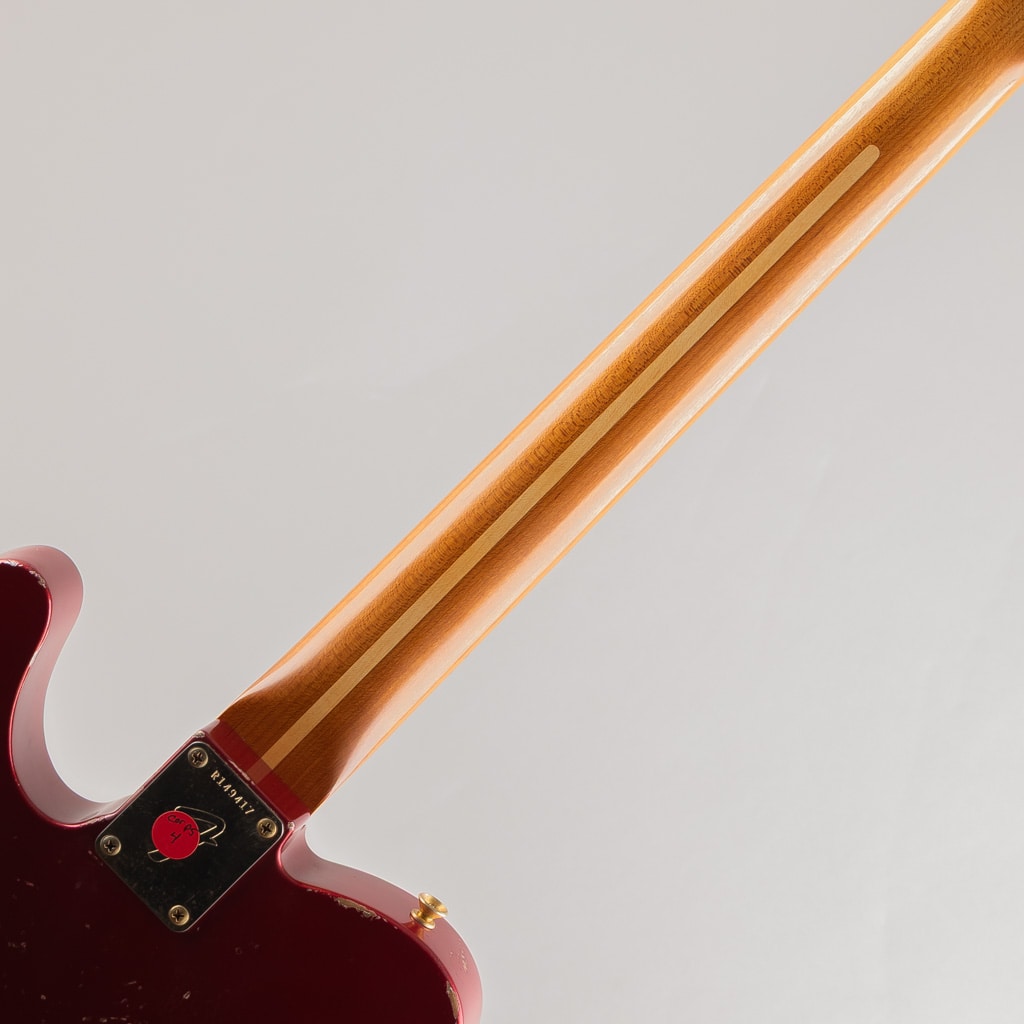 MBS Custom Humbacker Esquire Journeyman Relic/Firemist Red by Jason Smith