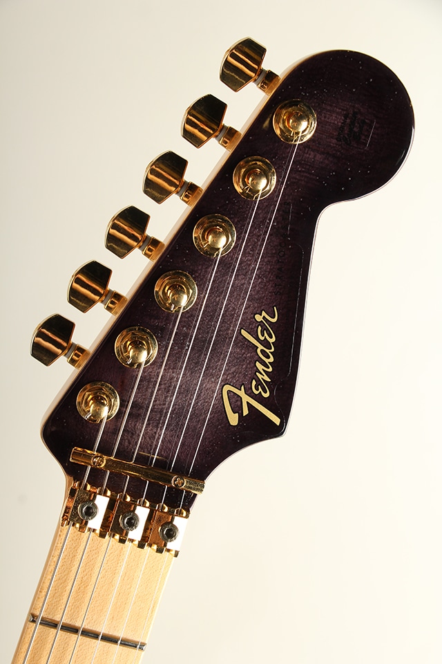 Custom Stratocaster HSH Floyd Rose NOS / Ebony Transparent