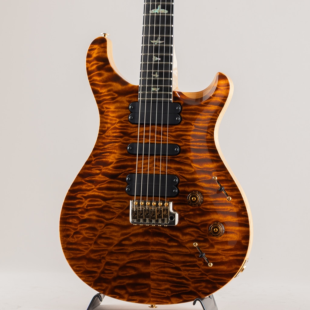 Wood Library JPN LTD 513 “PS Grade Quilted Maple” AG Flame Maple Neck / Ebony FB Yellow Tiger 2016