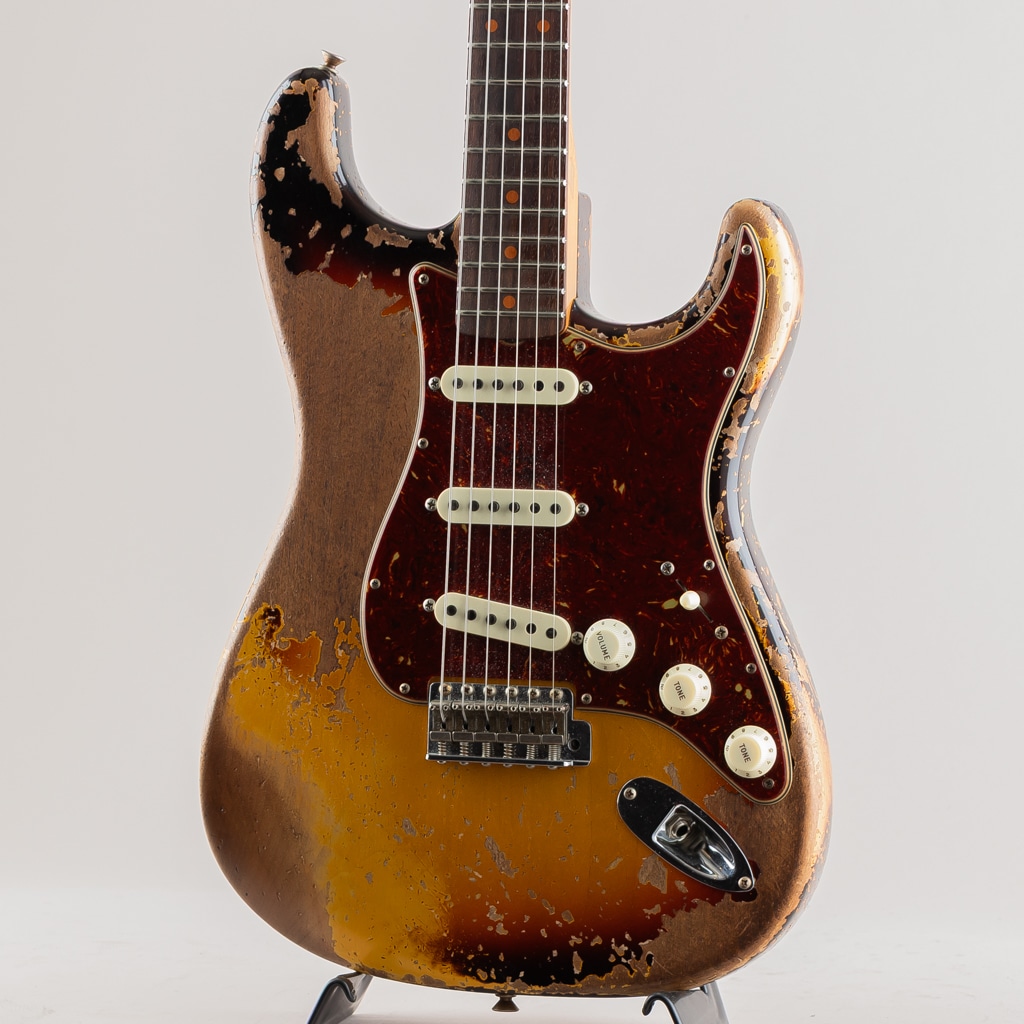 Limited Edition Roasted '61 Stratocaster Super Heavy Relic Aged 3-Color Sunburst 2023