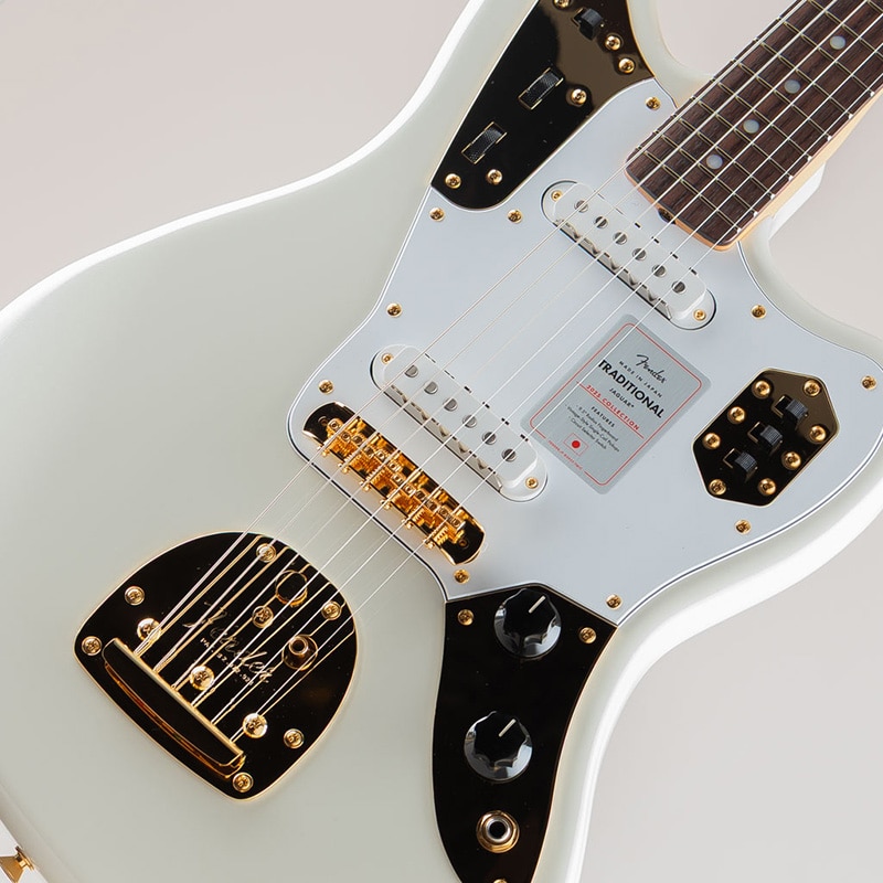 Made in Japan Traditional 2025 Collection '60s Jaguar /White Pearl/Rosewood Fingerboard