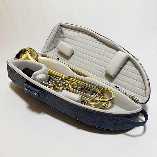 LowBrassCenterオリジナル バストロンボーンケース/ブルー バストロンボーン用ブルー Low Brass Center
