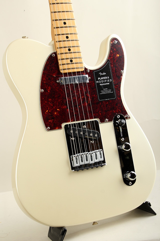 Player II Modified Telecaster MN Olympic Pearl【S/N MX25014829】