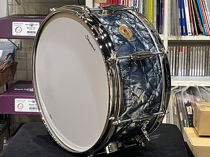 SLFP6514SSK069 / Radio King Artist Snare Drum Black Diamond Pearl 14×6.5