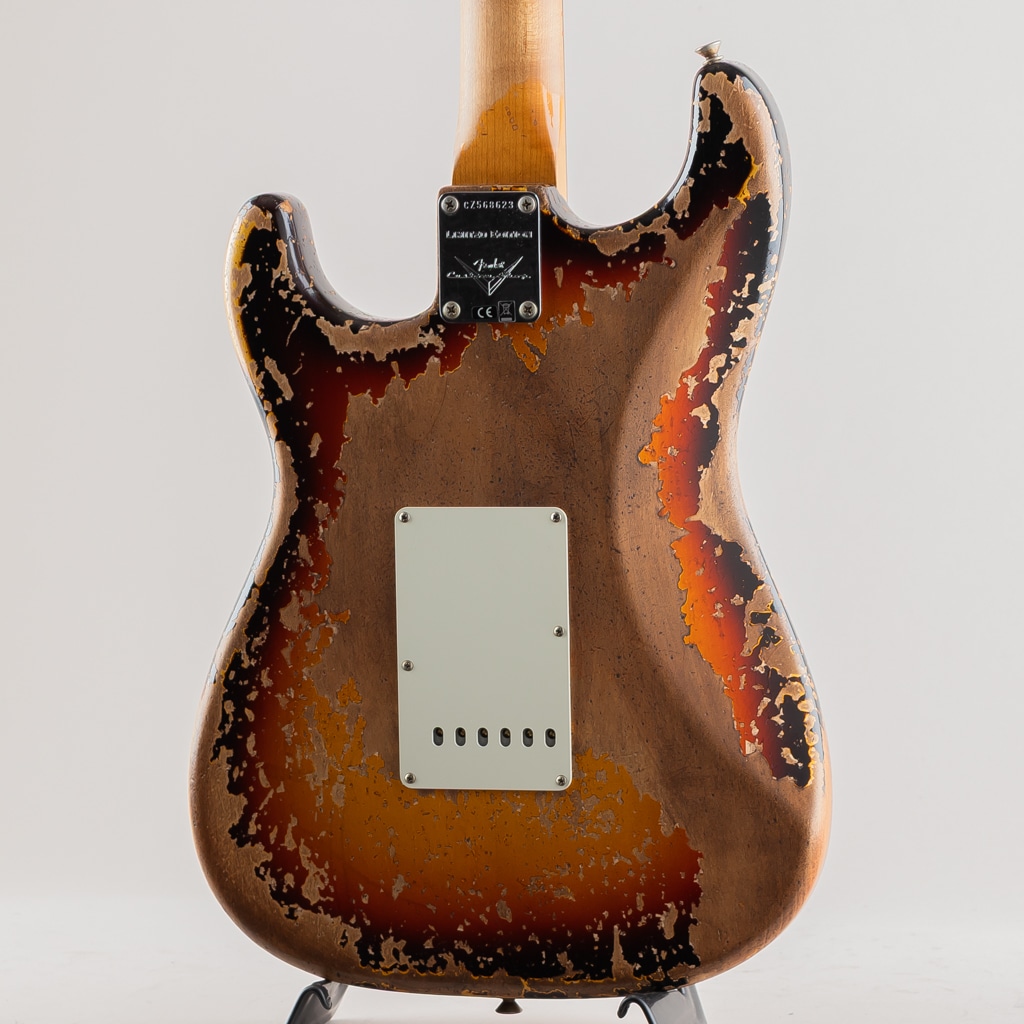 Limited Edition Roasted '61 Stratocaster Super Heavy Relic Aged 3-Color Sunburst 2023