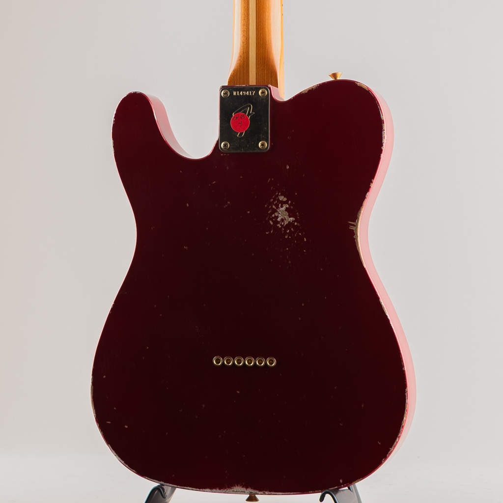 MBS Custom Humbacker Esquire Journeyman Relic/Firemist Red by Jason Smith