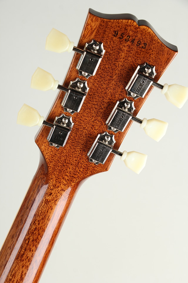 1959 Les Paul Standard Reissue Left Hand VOS Hand Select Top Green Lemon Fade #953493