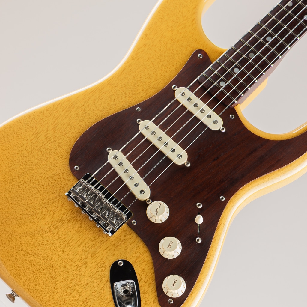 MBS Custom 50's Mahogany Stratocaster NOS Hardtail TV Yellow Built by Dale Wilson 2011