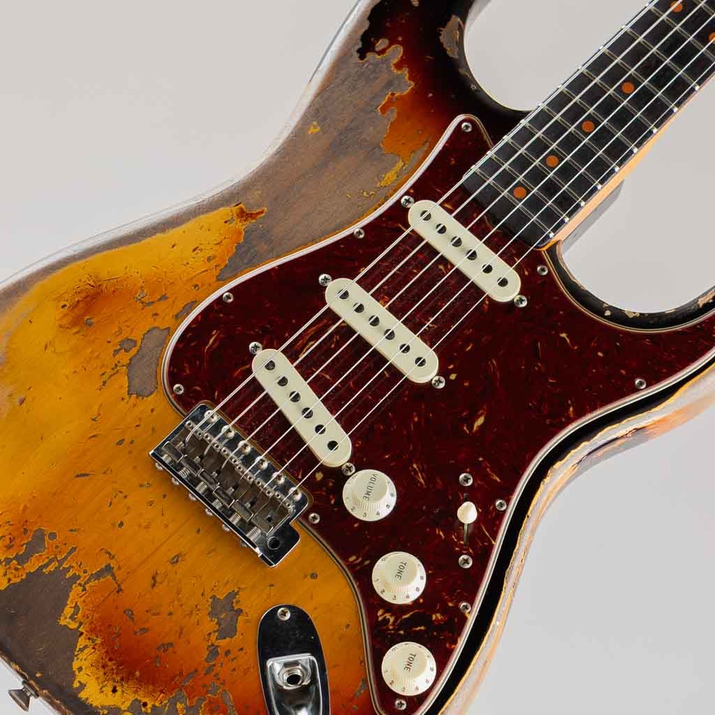 Limited Edition Roasted '61 Stratocaster Super Heavy Relic Aged 3-Color Sunburst 2023