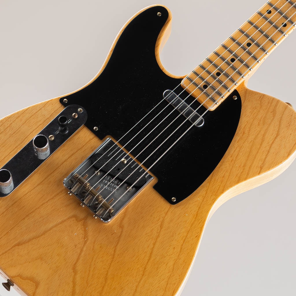 MBS 1951 Nocaster Journeyman Relic Left Hand/Vintage Natural by Dennis Galuszka