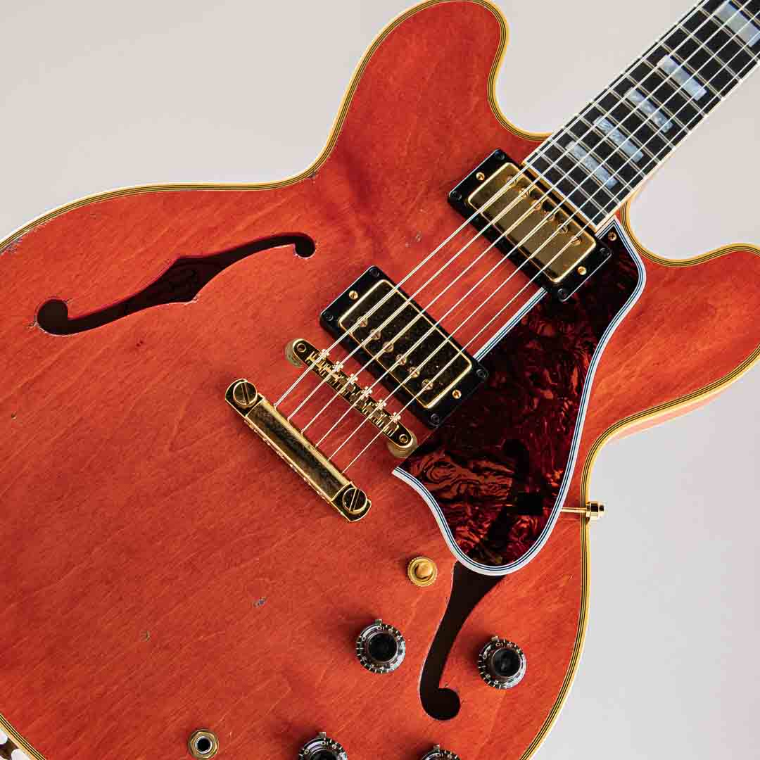 Murphy Lab 1959 ES-355 Reissue Stop Bar Watermelon Red Light Aged 【S/N:A960008】
