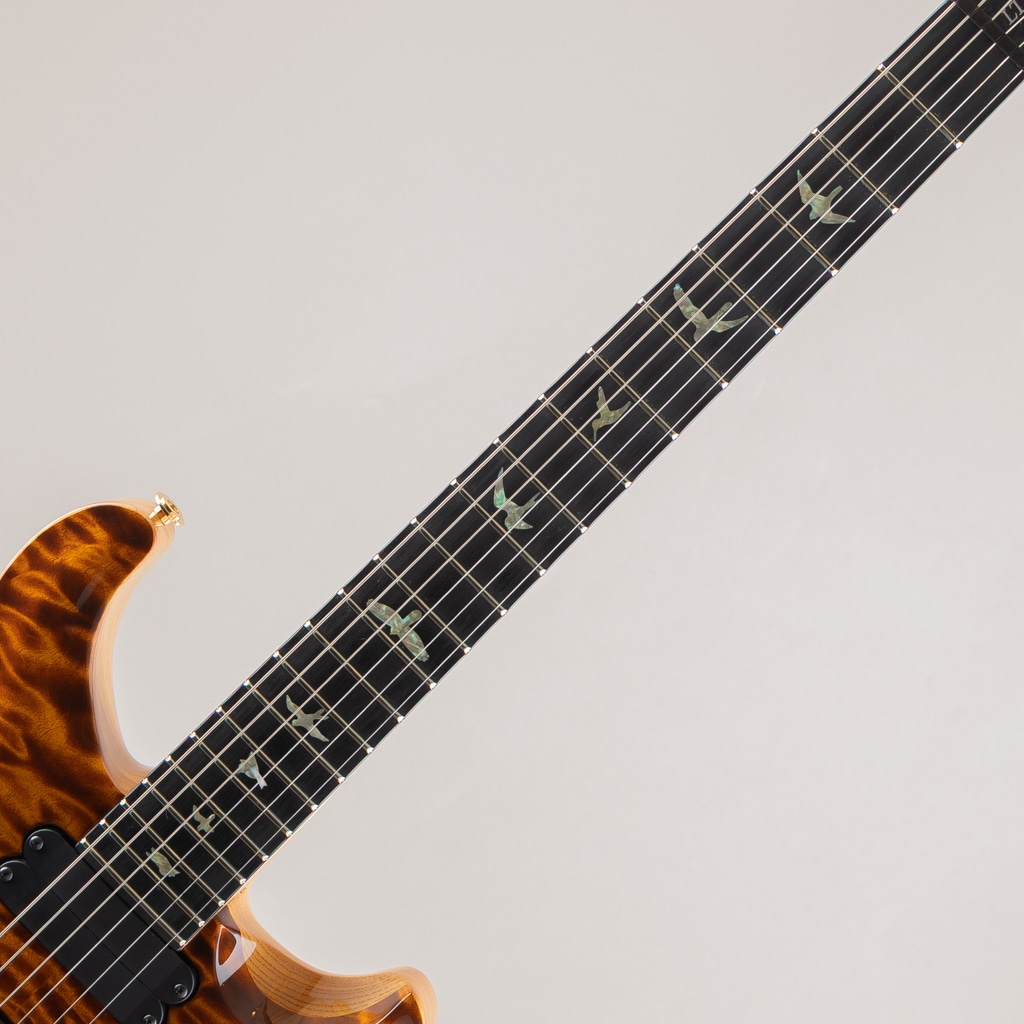 Wood Library JPN LTD 513 “PS Grade Quilted Maple” AG Flame Maple Neck / Ebony FB Yellow Tiger 2016