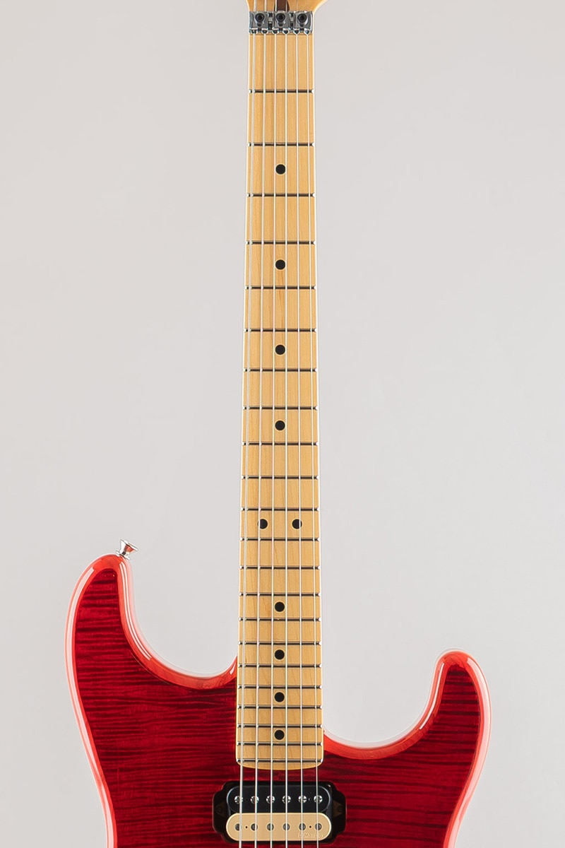 Michiya Haruhata Stratocaster Transparent Pink/Maple Fingerboard