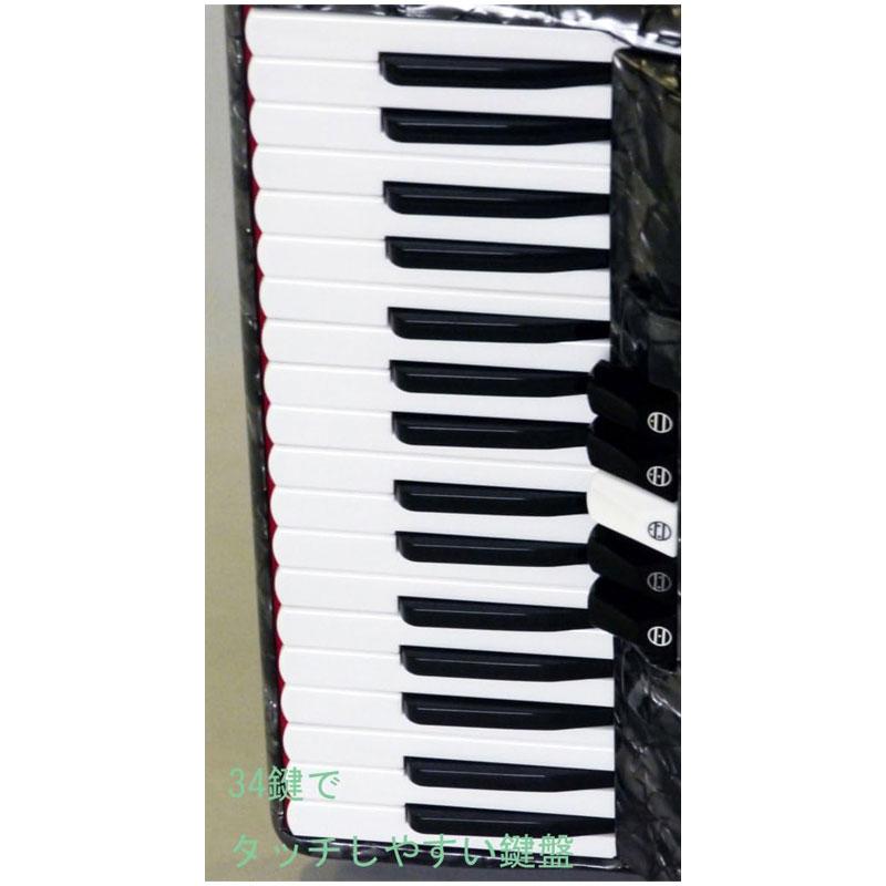 TOMBO GT-60B トンボ アコーディオン Grandaile コスモグレーパール 34鍵 グランデール オリジナルクロスプレゼント【取り寄せ商品】
