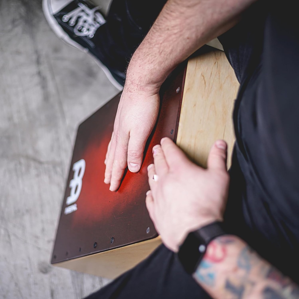 MEINL Percussion マイネル カホン Snare Craft Cajon レッドバースト SC100RDB 【国内正規品】