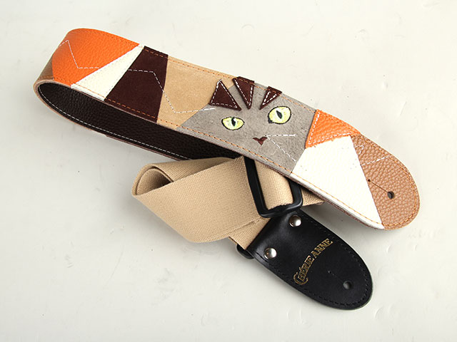CHERIE ANNE L-Slide Strap パッチワーク キジトラねこ パッチワーク キジトラねこ 梅田店