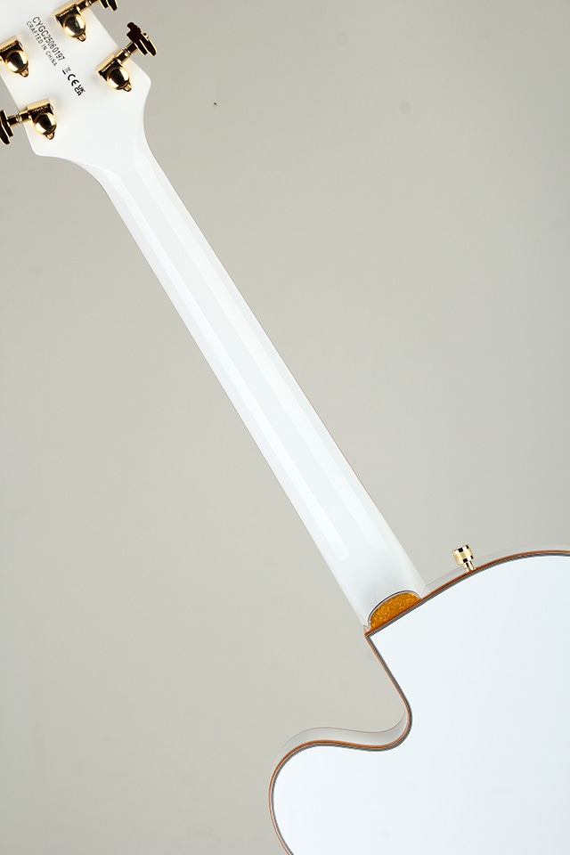 Synchromatic Falcon Hollow Body Single-Cut with Bigsby Ebony Snowcrest White【S/N CYGC25060197】