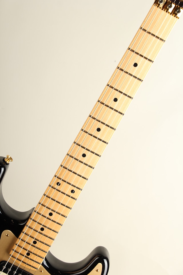 Custom Stratocaster HSH Floyd Rose NOS / Ebony Transparent