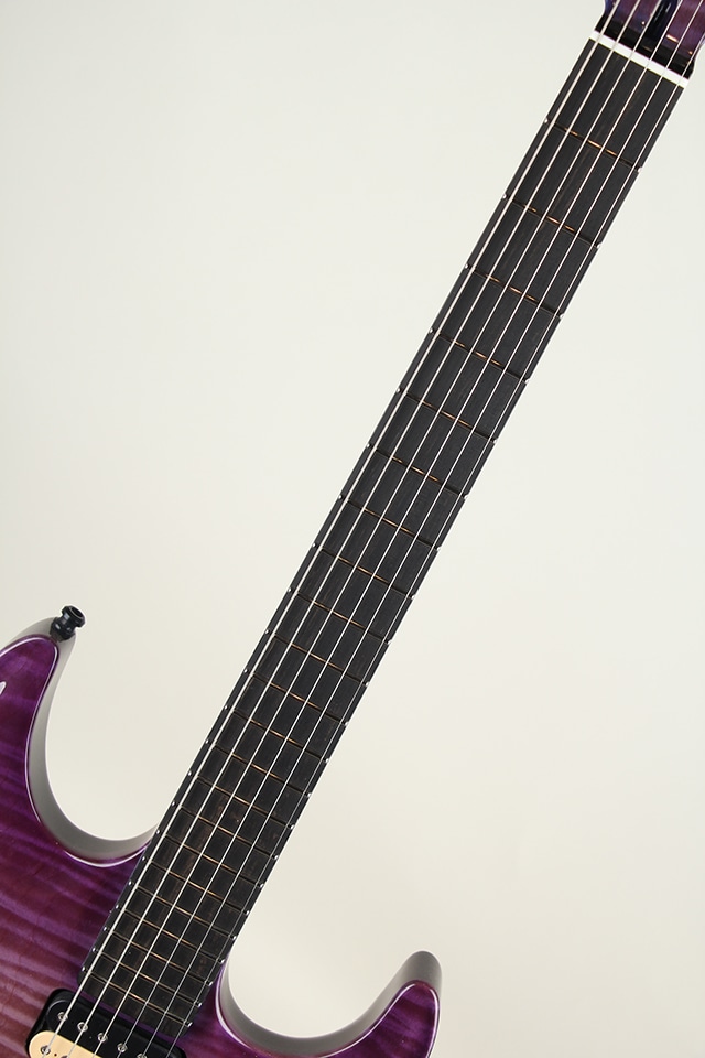 Set Neck Carve Top 1pcs Figured Maple African Mahogany H/S/H Trans Blue 2022