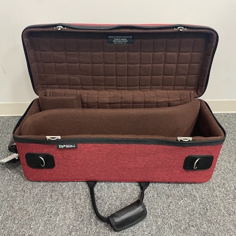 MB TPケース ダブル【カチオンレッド×ベージュ×レッドエッジ】