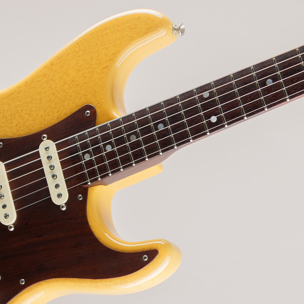 MBS Custom 50's Mahogany Stratocaster NOS Hardtail TV Yellow Built by Dale Wilson 2011