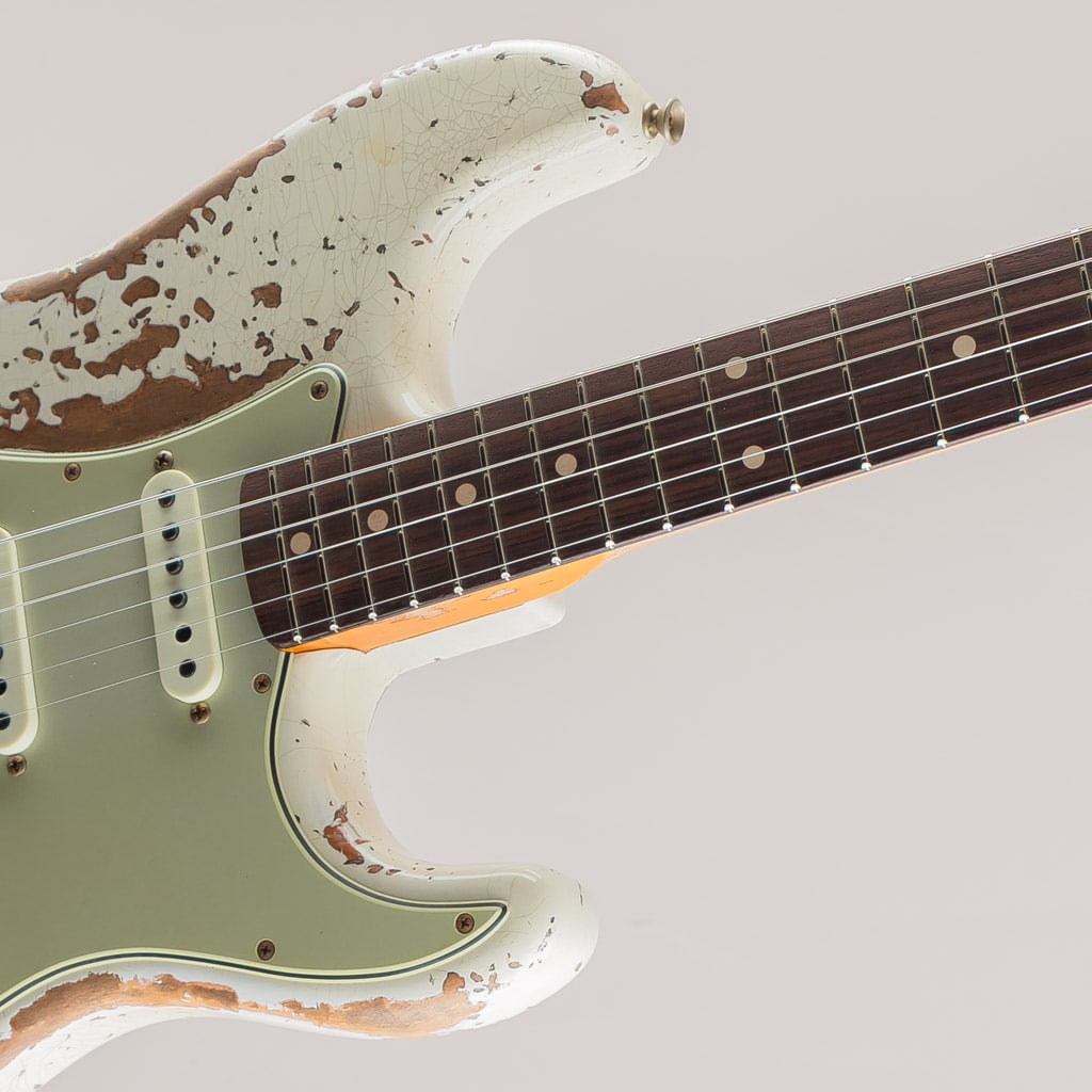 Limited Edition 62/63 Stratocaster Super Heavy Relic/Aged Olympic White