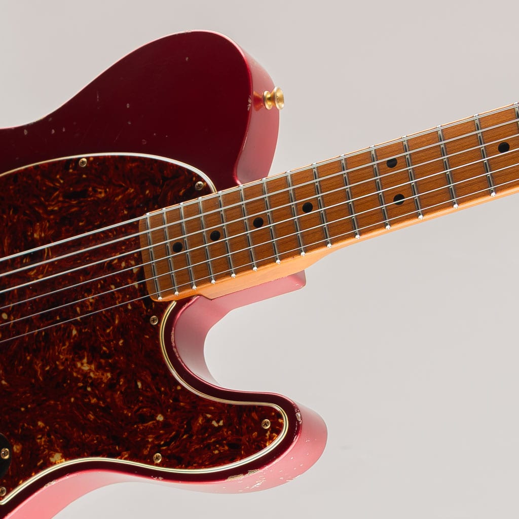 MBS Custom Humbacker Esquire Journeyman Relic/Firemist Red by Jason Smith