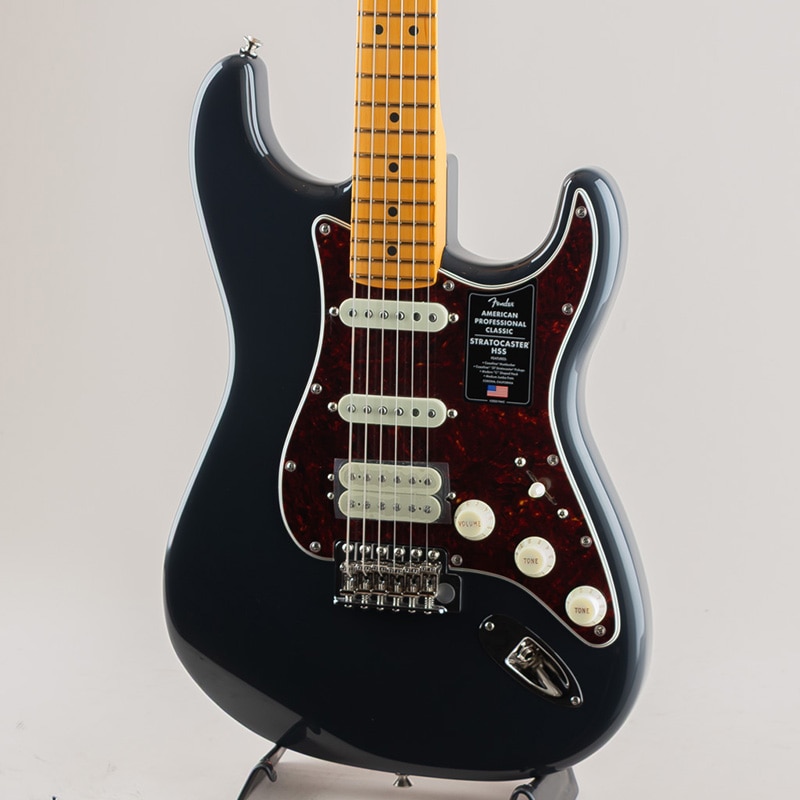 American Professional Classic Stratocaster HSS /Faded Black/Maple Fingerboard