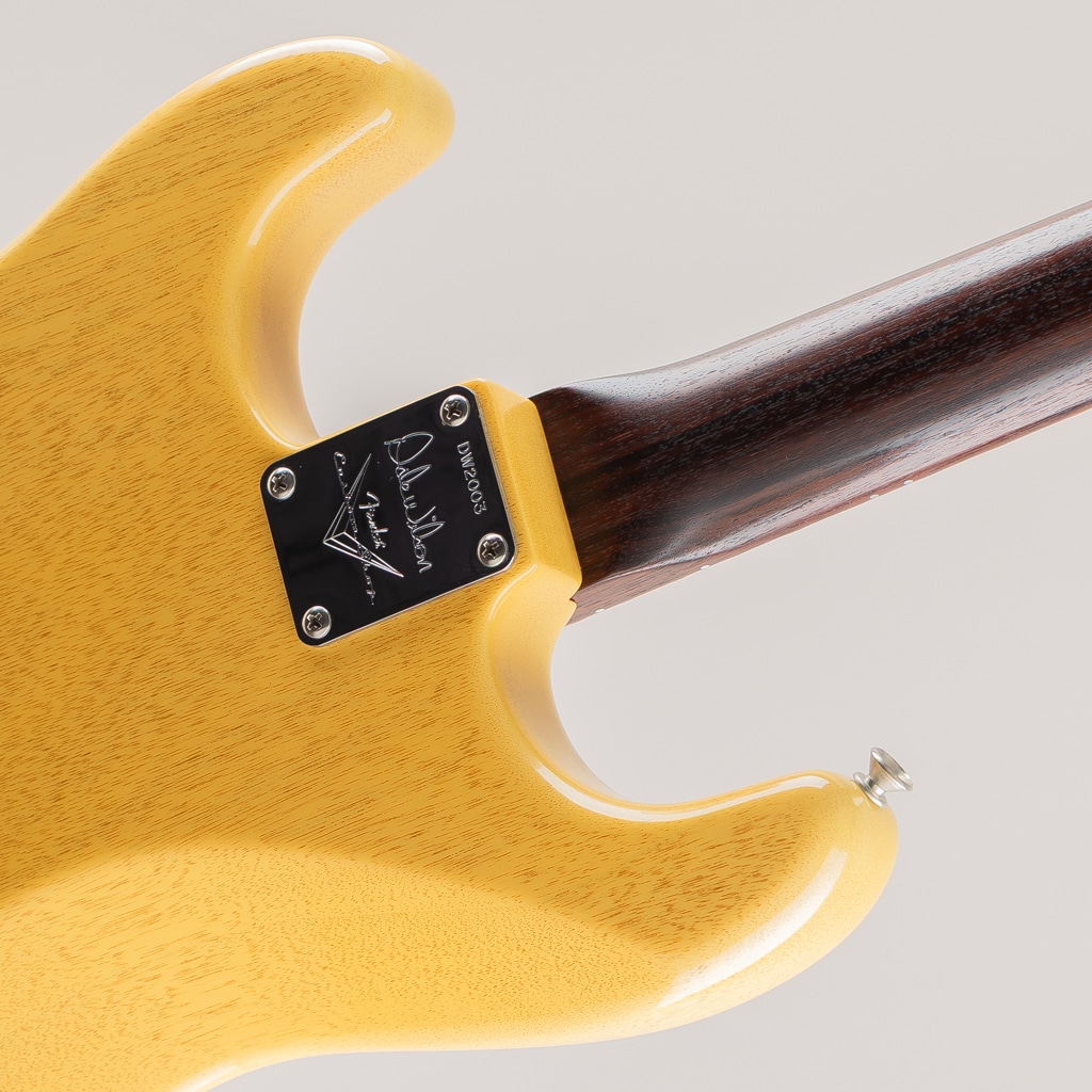 MBS Custom 50's Mahogany Stratocaster NOS Hardtail TV Yellow Built by Dale Wilson 2011