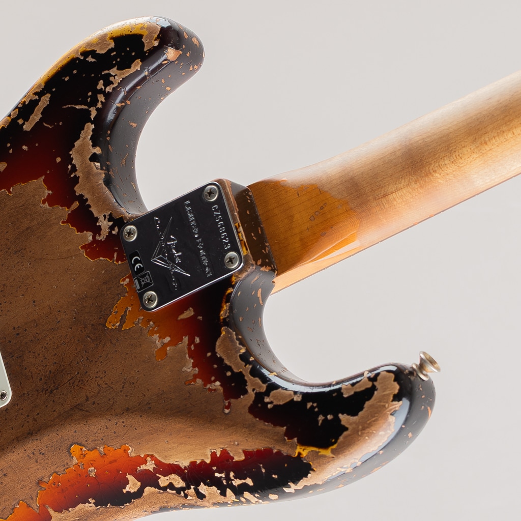 Limited Edition Roasted '61 Stratocaster Super Heavy Relic Aged 3-Color Sunburst 2023